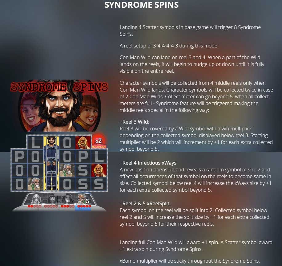 Stockholm Syndrome slot game syndrome spins