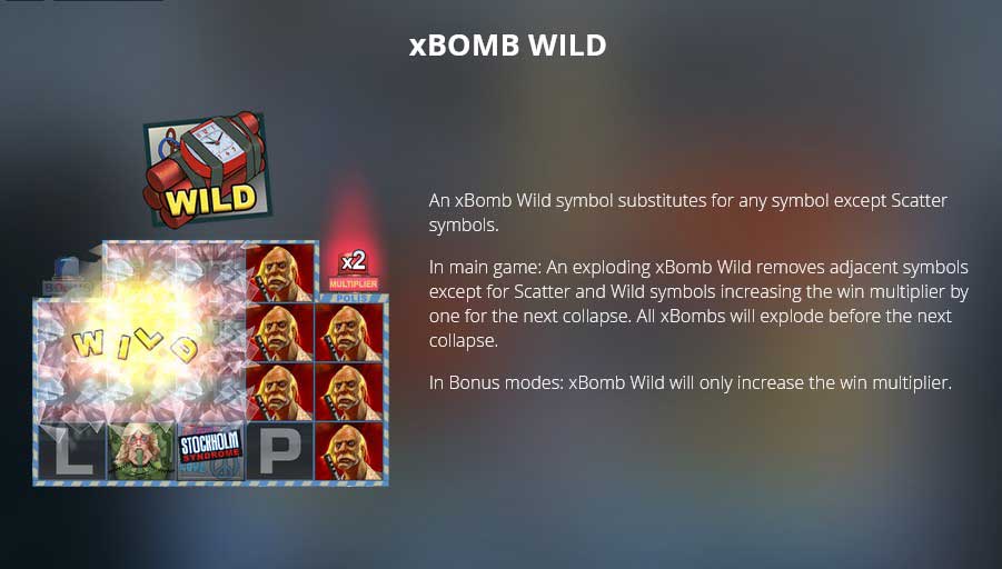 Stockholm Syndrome slot game xbomb wild